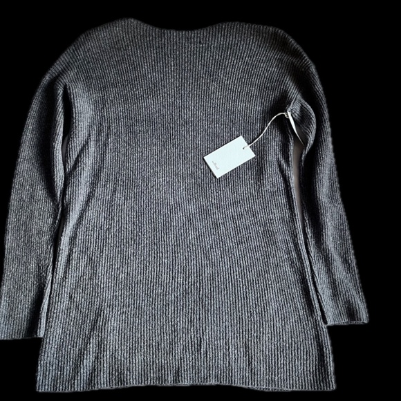 Aritzia Wilfred Henon Sweater - Heather Black (NWT) - Picture 10 of 10